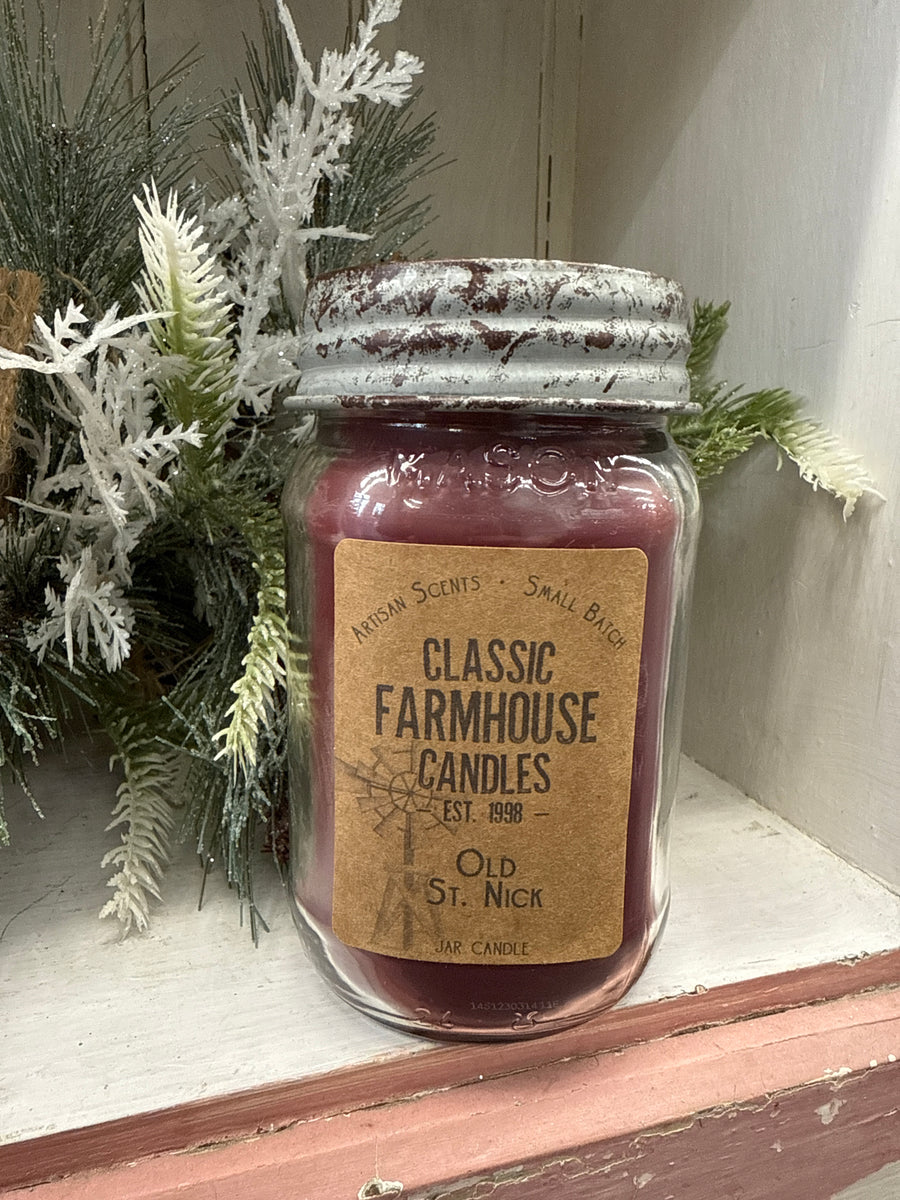Old St. Nick Candle