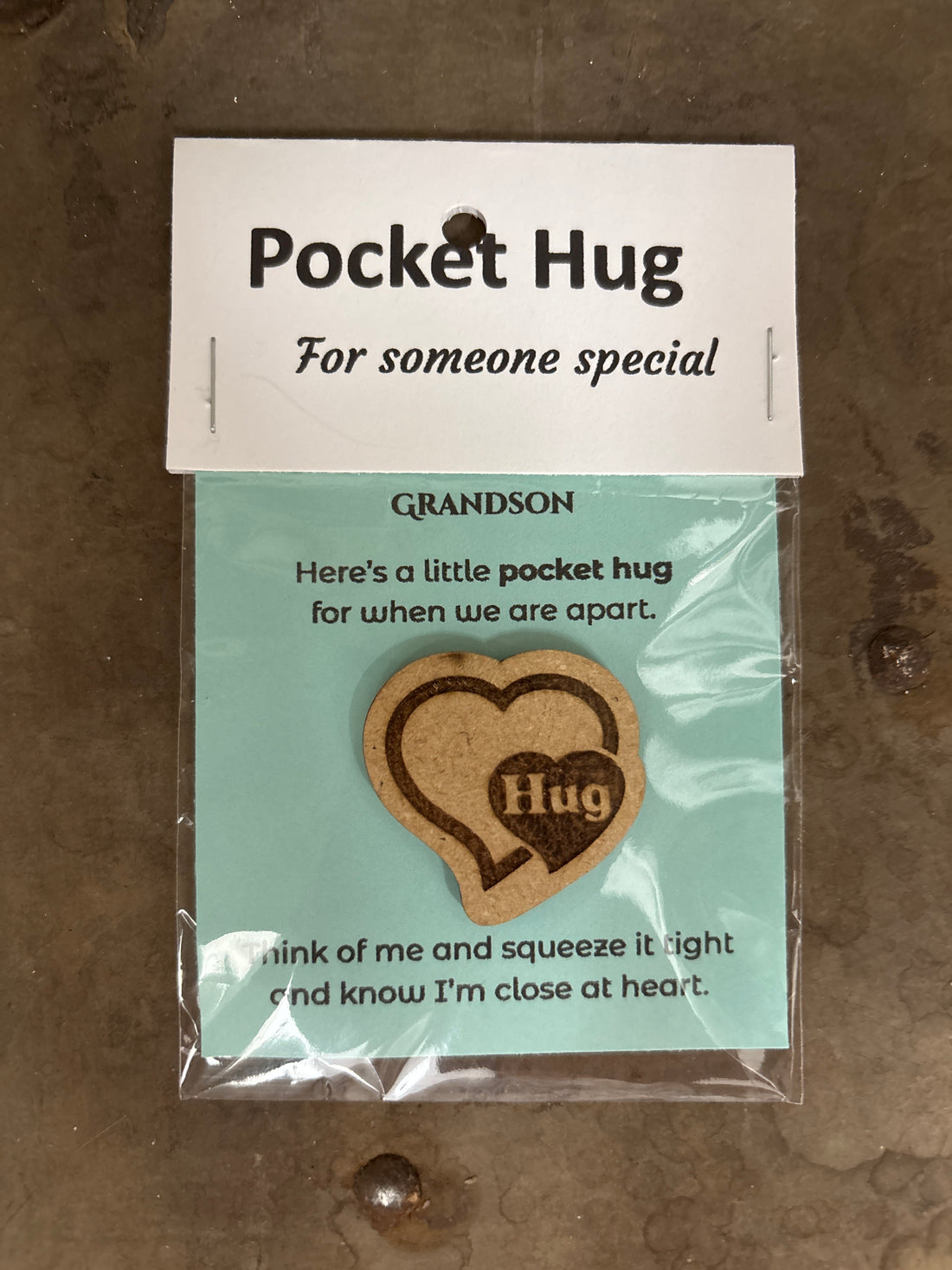 Laser Cut Pocket Hug