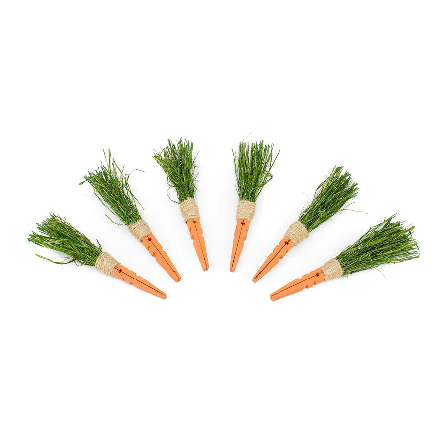 Wooden Carrots
