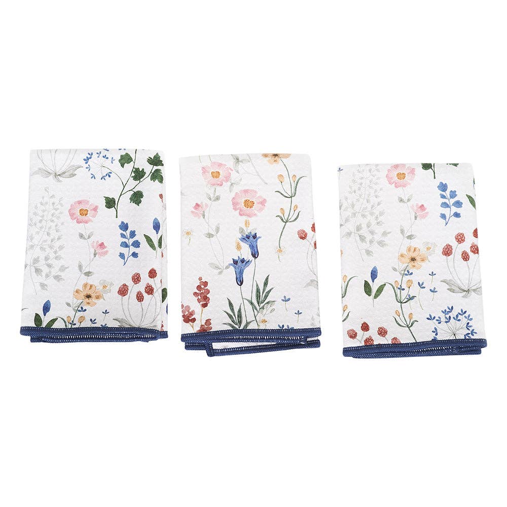 Mighty Mini Towel (Set of 3) - Serenity Floral: Mint