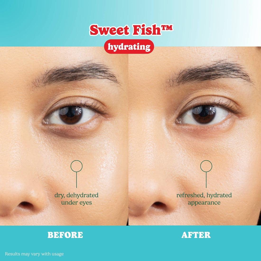 ESW x SmartSweets Hydrating Sweet Fish™ Eye Patches: 1 pc