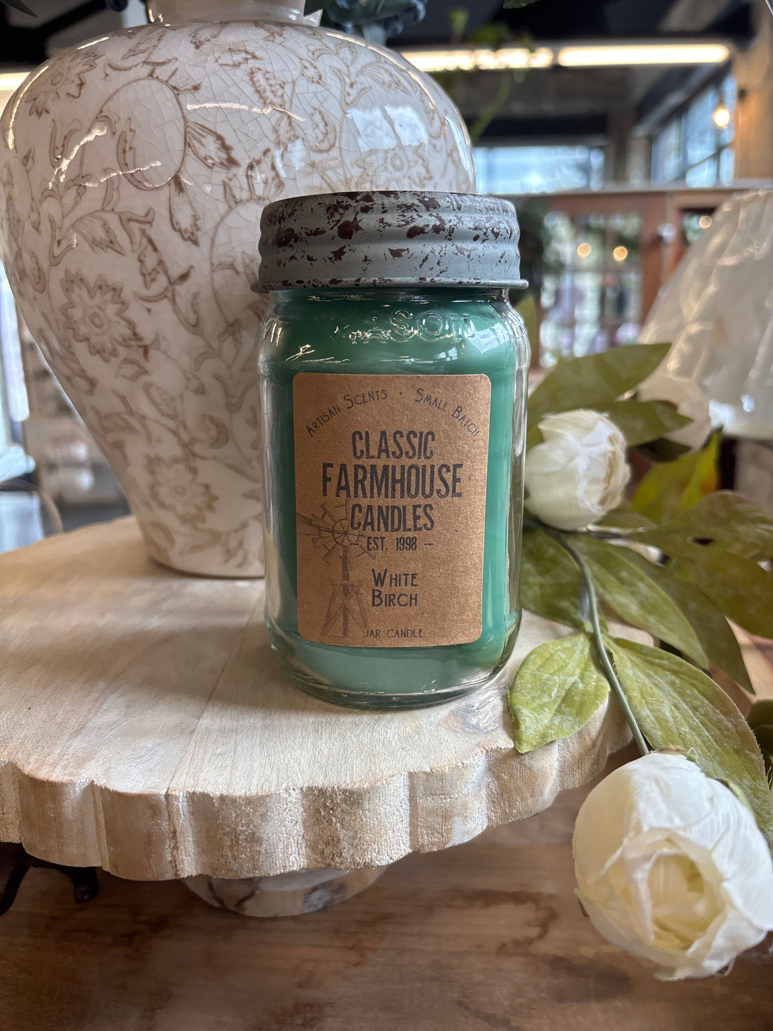 White Birch Candle