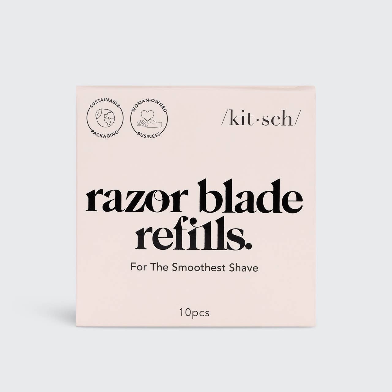 Razor Blade Refills 10pc Set – Flowers and Gray