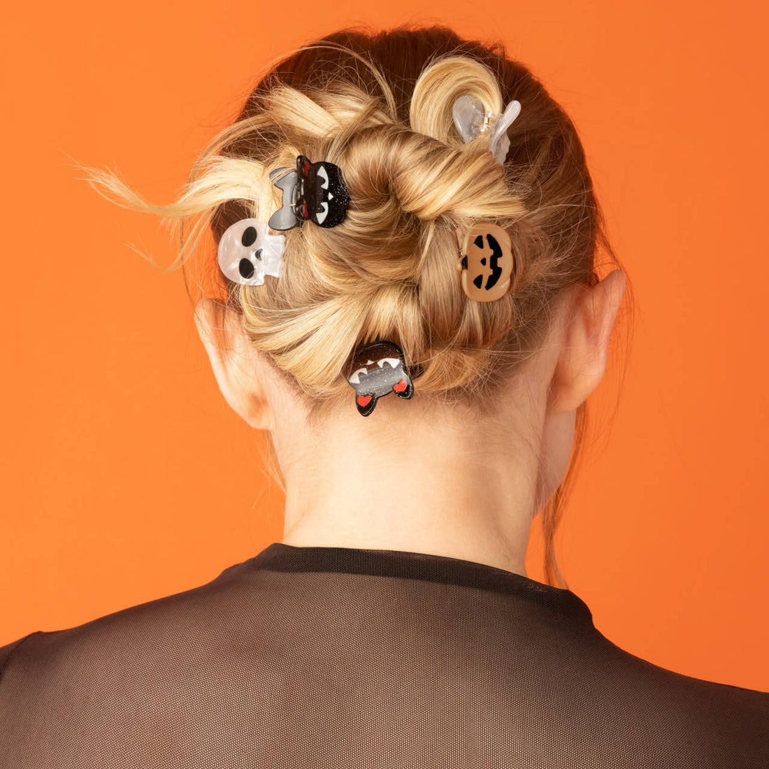 Mini Claw Clips 6pc Set - Halloween Squad