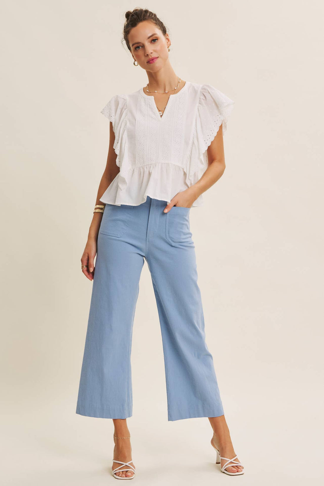 Skyline Wide-Leg Crops