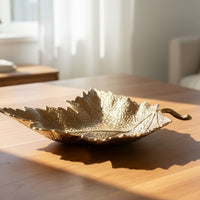 Brass Gold Leaf Dish