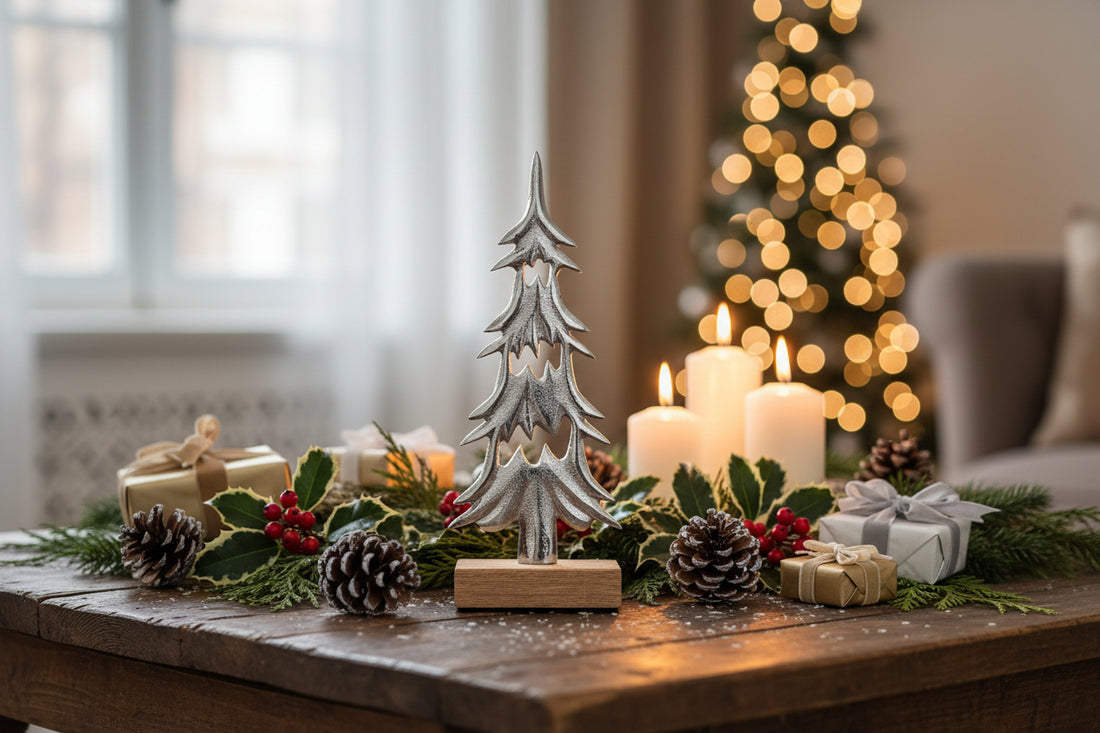 Silver Sparkle Spruce - 10"