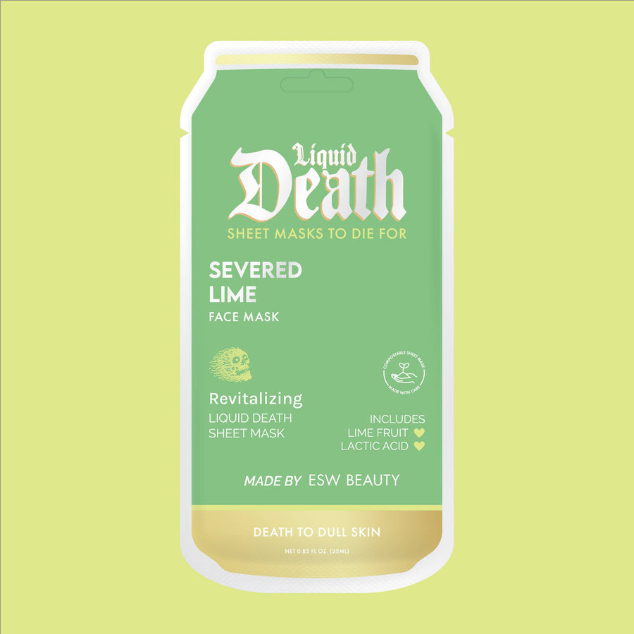Liquid Death Face Mask Box Set