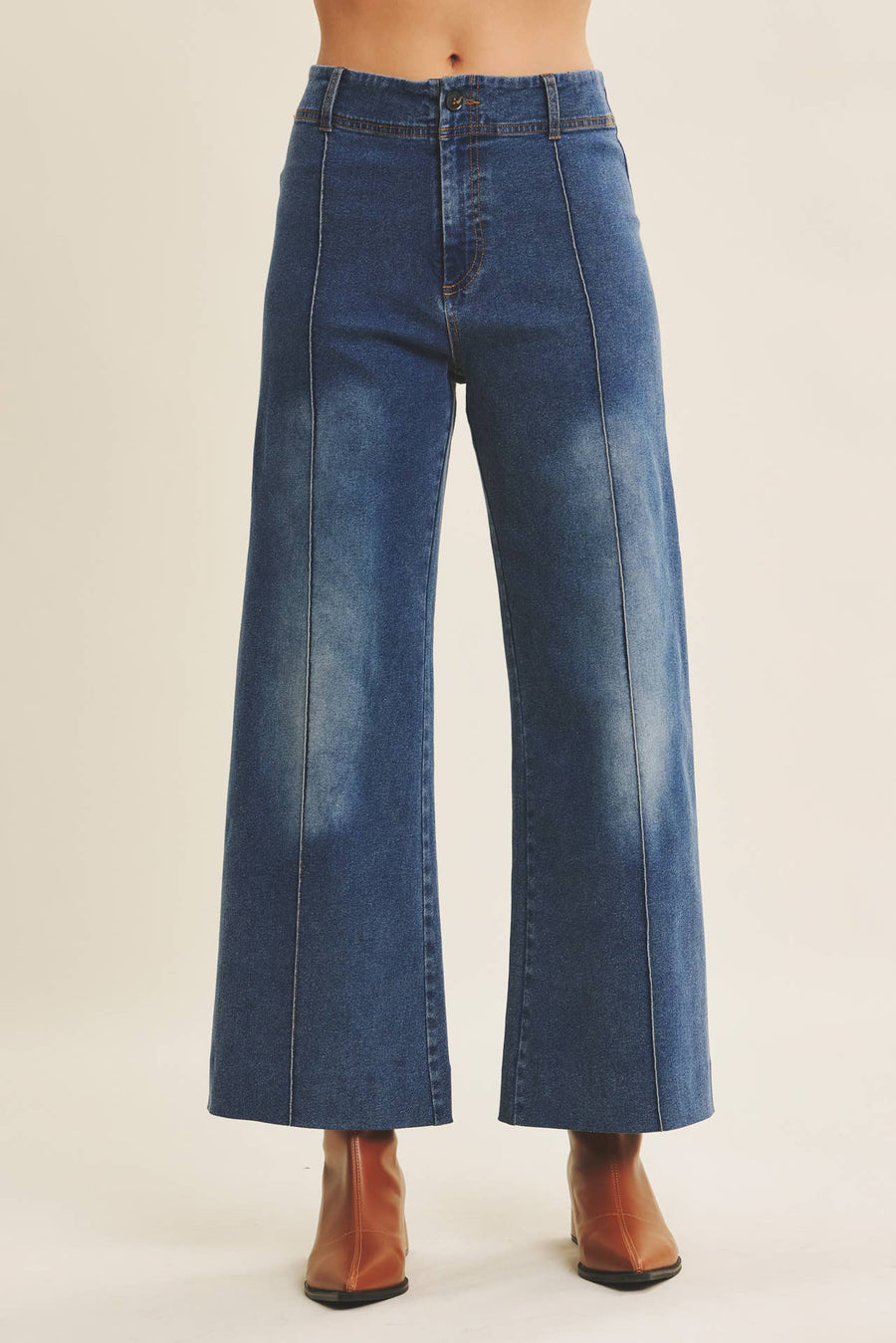 Ankle Length Stretch Denim