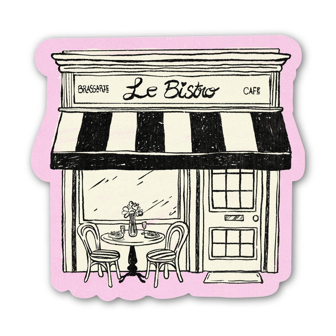 Le Bistro Cafe Sticker