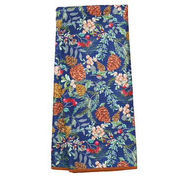 Anywhere Towel - Festive Pine: Blue