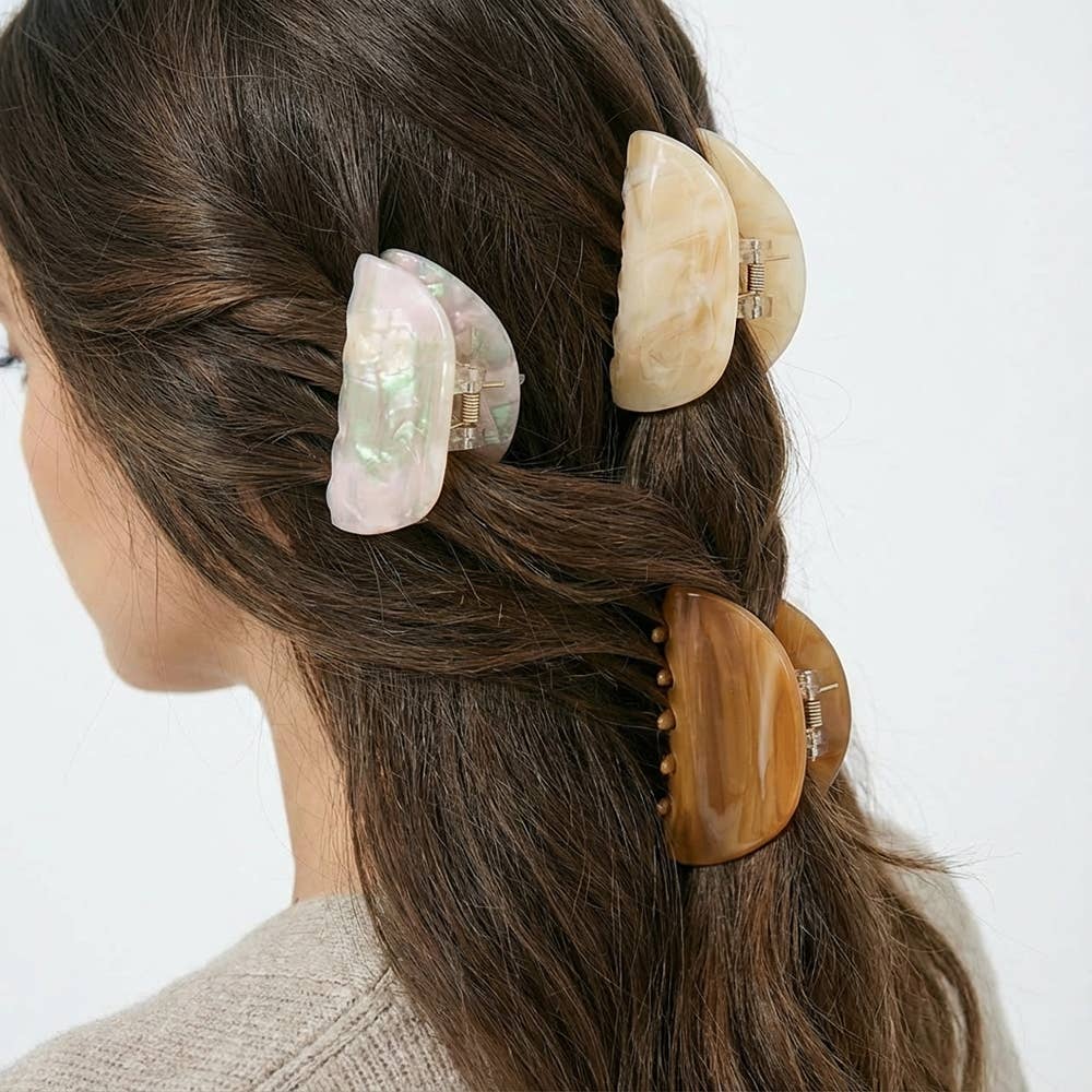 Acetate Jaw Hair Clips