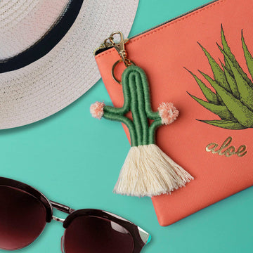 Olivia Moss® Yucatán Keychain - Cactus