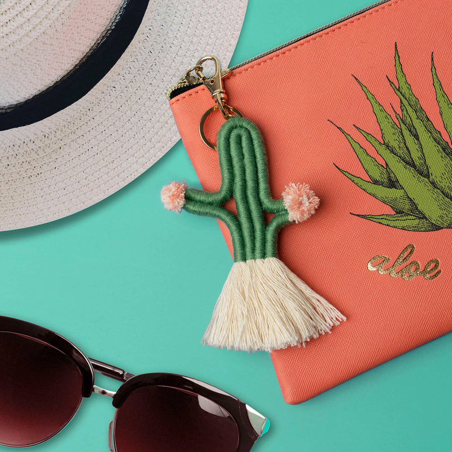 Olivia Moss® Yucatán Keychain - Cactus