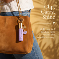 Lavanda Vida | Roll-on Pheromone Keychain Perfume Oil - 6ml: Seashell Clip