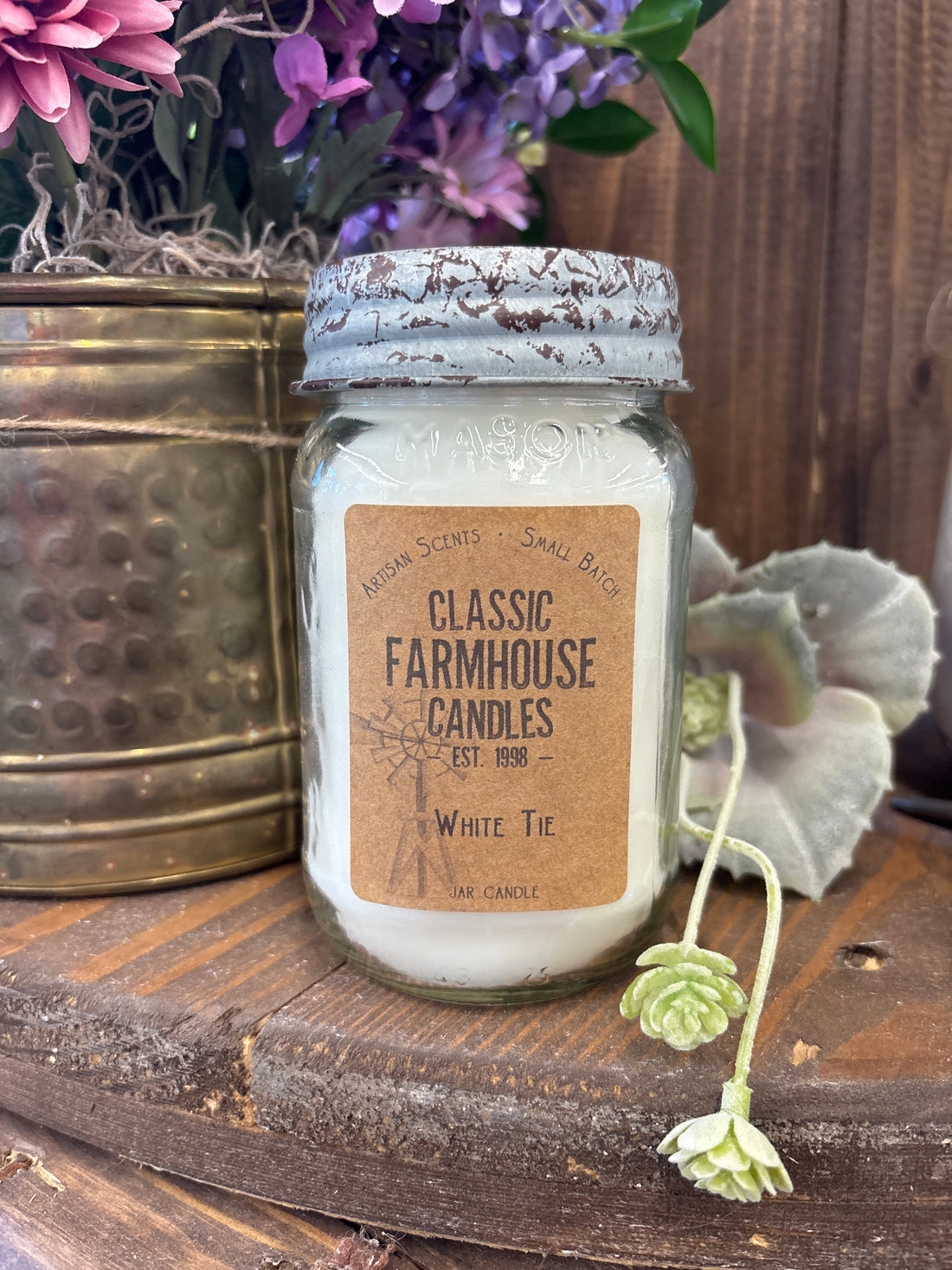 White Tie Candle