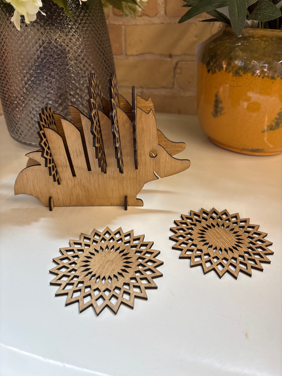 Hedgehog Coasters