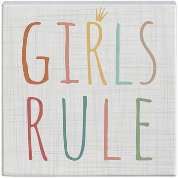 Girl's Rule Talk Block
