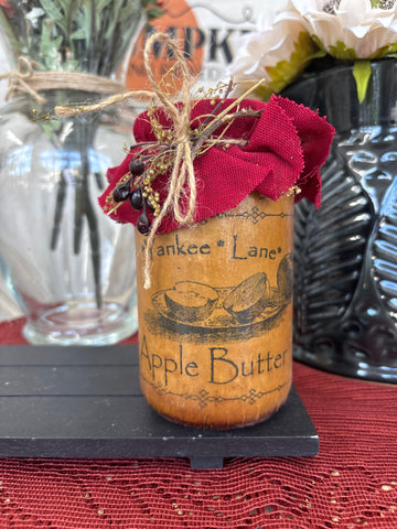 Yankee Lane Apple Butter Decorative Jar