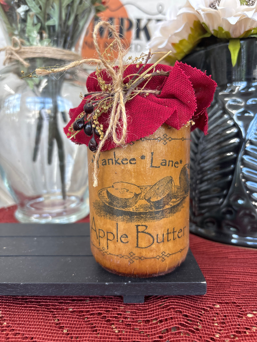 Yankee Lane Apple Butter Decorative Jar