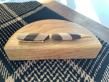 Wooden Turned Pen - Swirls