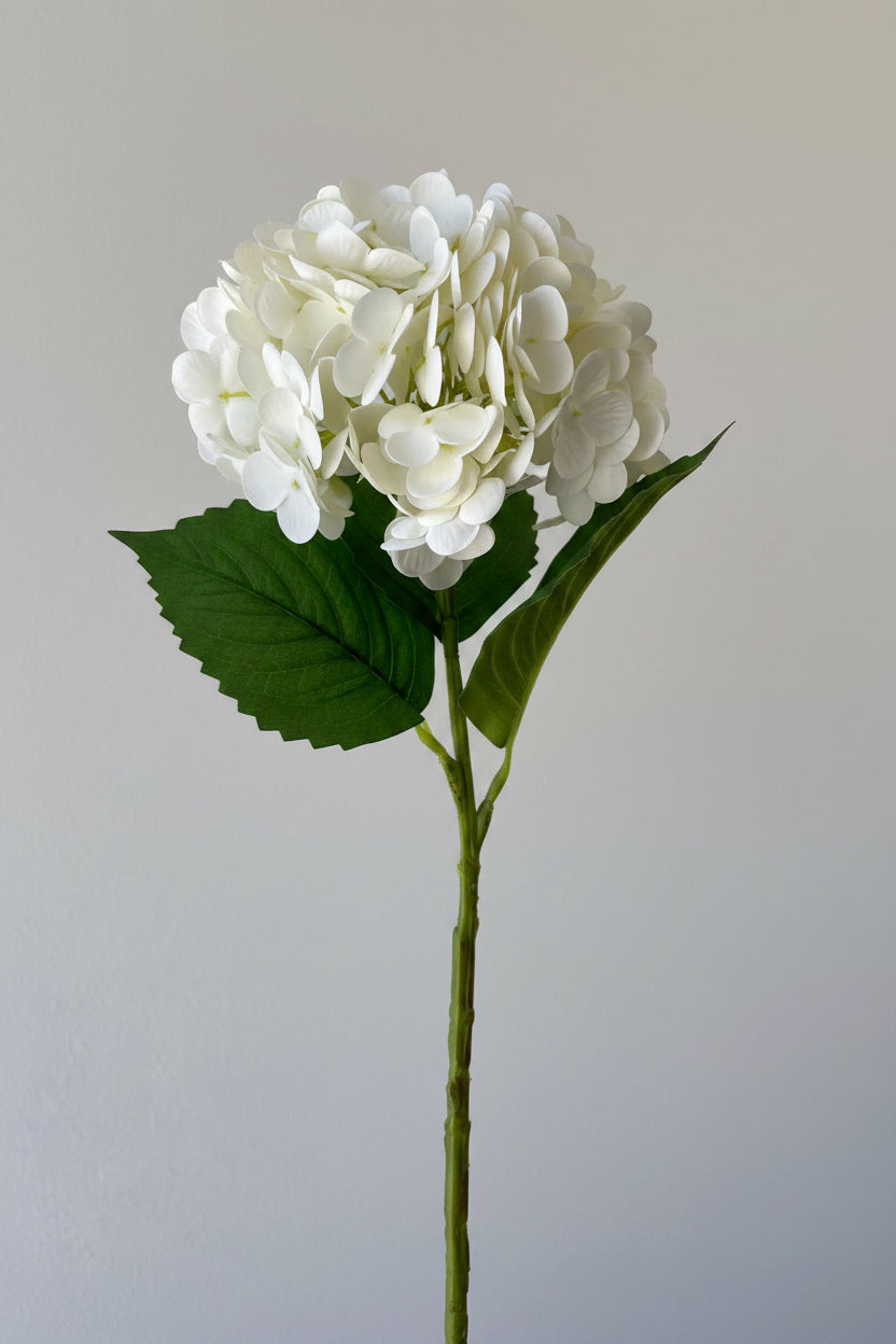Real Touch Hydrangea - White