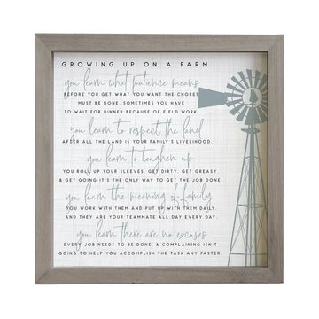 Growing Up Farm Decor