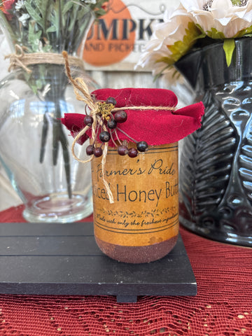 Farmer's Pride Spiced Honey Butter Decorative Jar