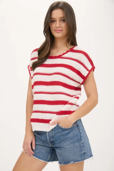 Americana Stripe Top