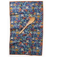 Anywhere Towel - Festive Pine: Blue
