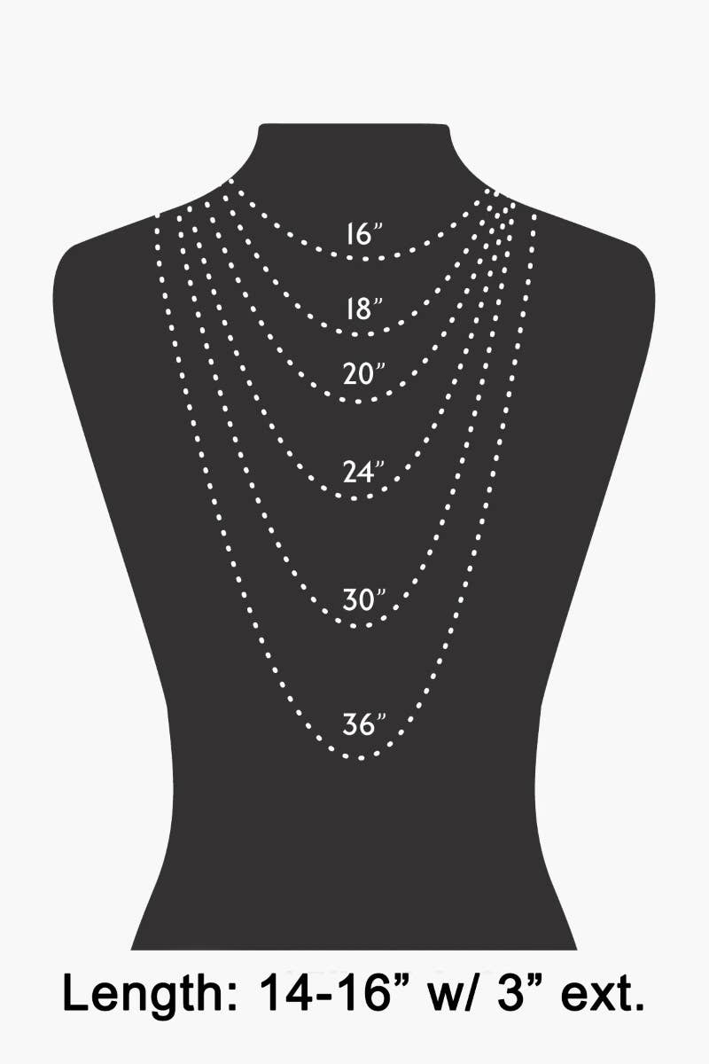 Clover And Pearl Station Charms Layered Chain Necklace Set