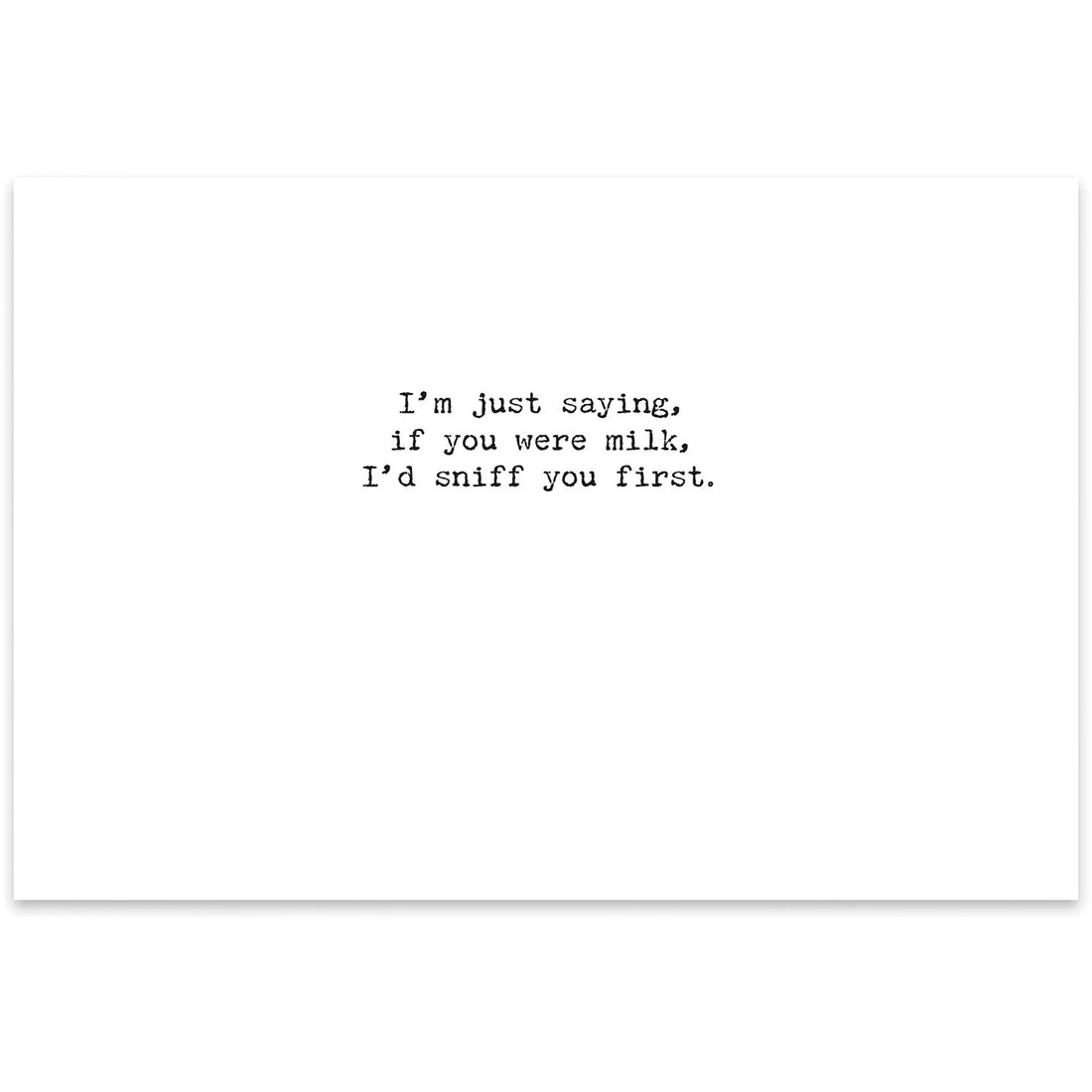 You're Old Greeting Card