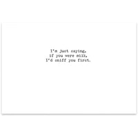 You're Old Greeting Card