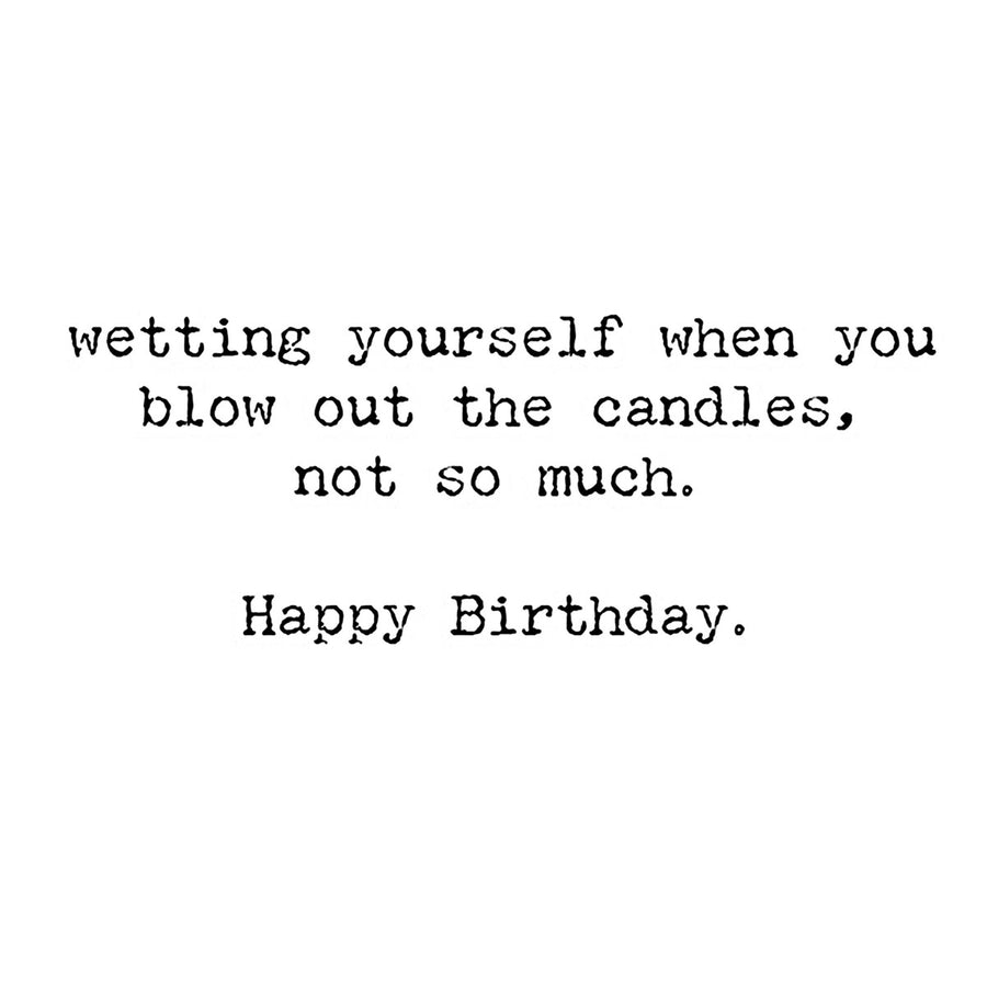Growing Old Is A Gift Greeting Card