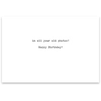 Can't Believe Greeting Card