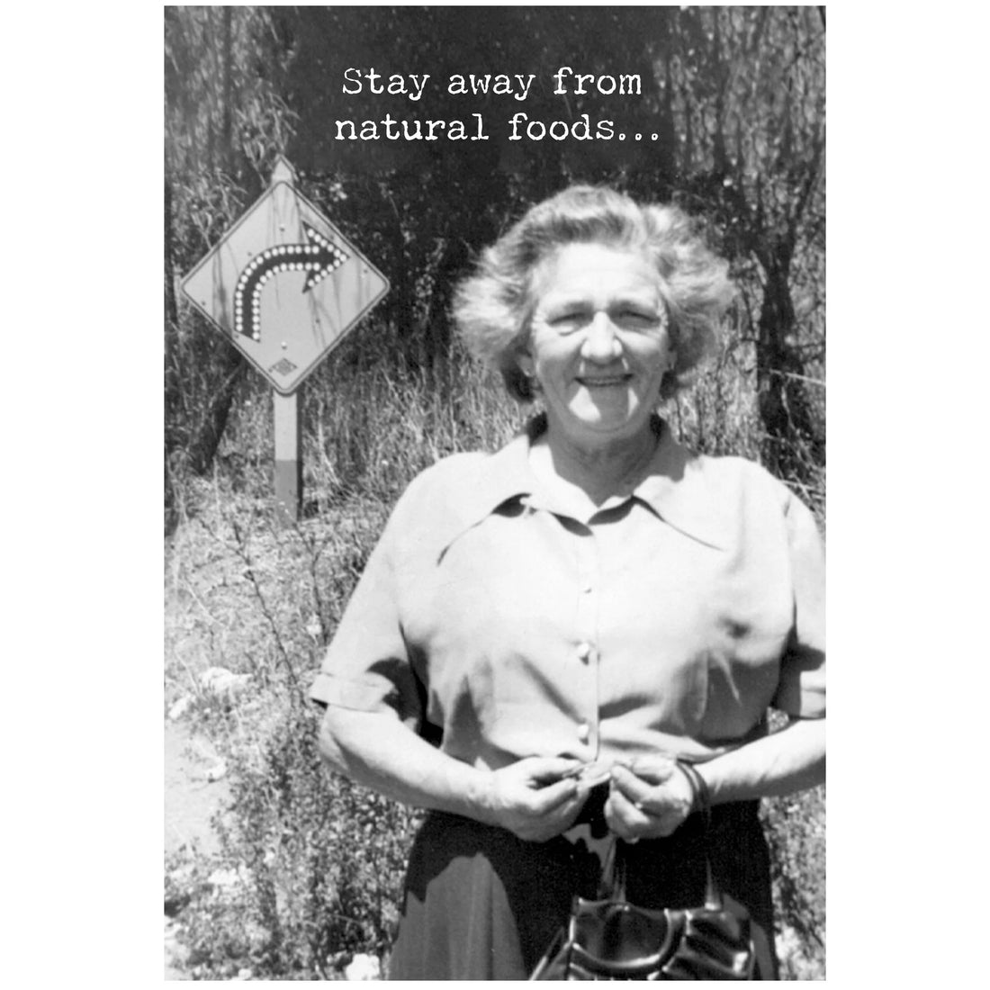 Natural Foods Greeting Card