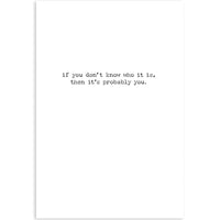 Weird Relative Greeting Card