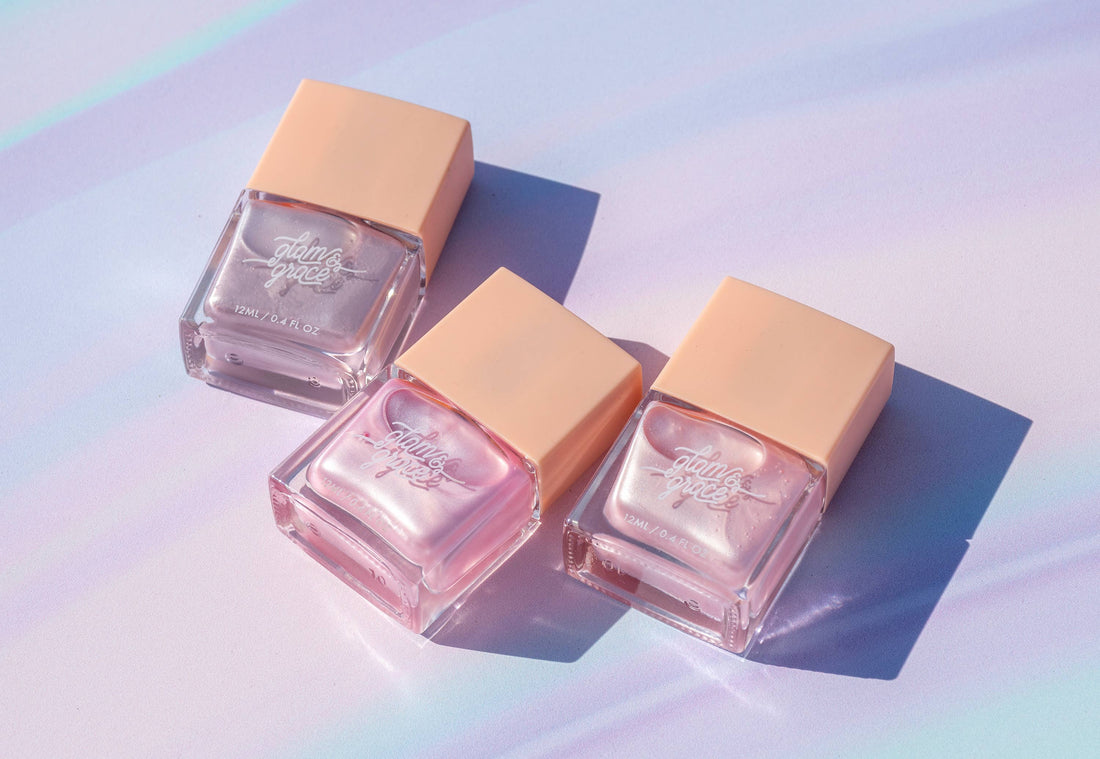 Glam & Grace Nail Polish - Peach Glaze (Sheer)