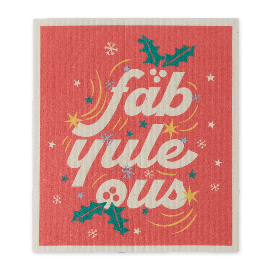 Fab Yule Ous Swedish Dish Towel