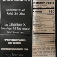 Caramel Cashew Popcorn