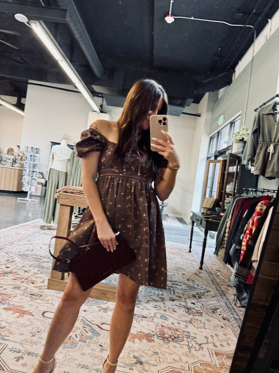 Cocoa Bloom Dress