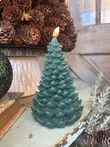 6" LED Evergreen Tree
