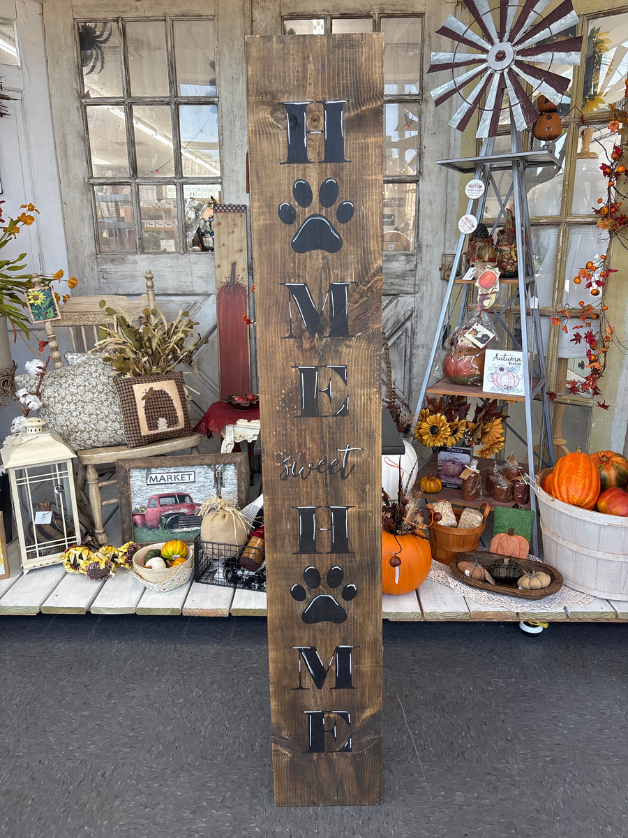 Home + Welcome Double-Sided Board