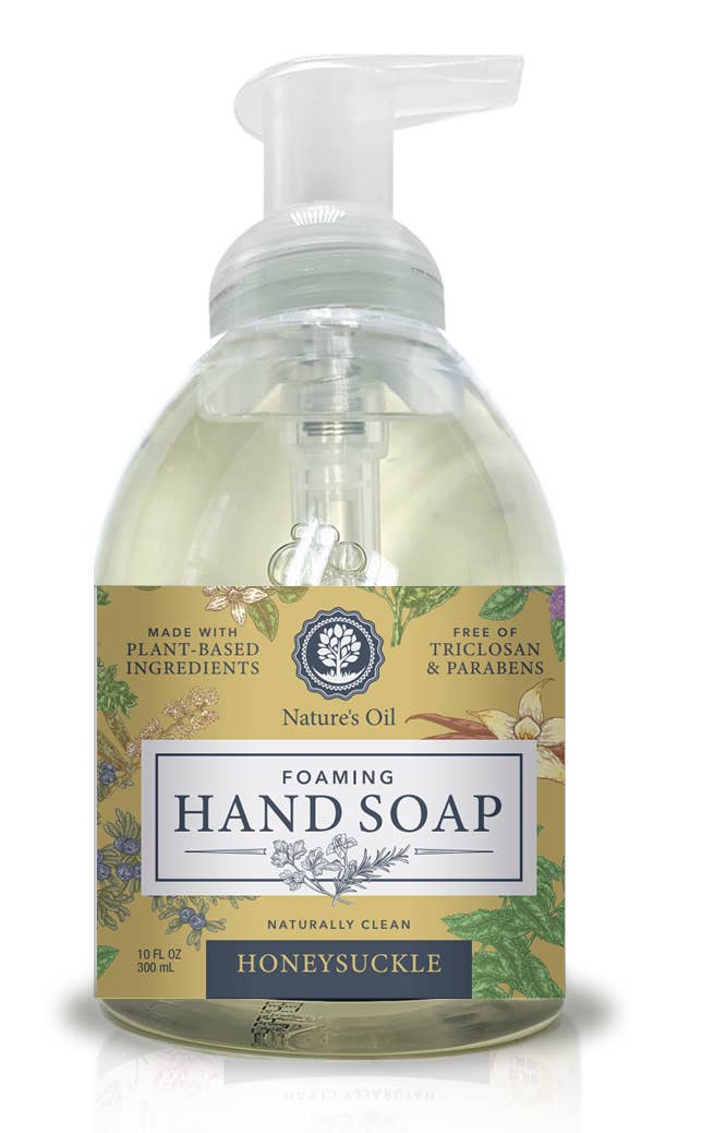 Honey Suckle 10 oz Foaming Hand Soap: Honey Suckle