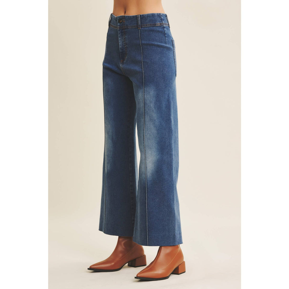 Ankle Length Stretch Denim