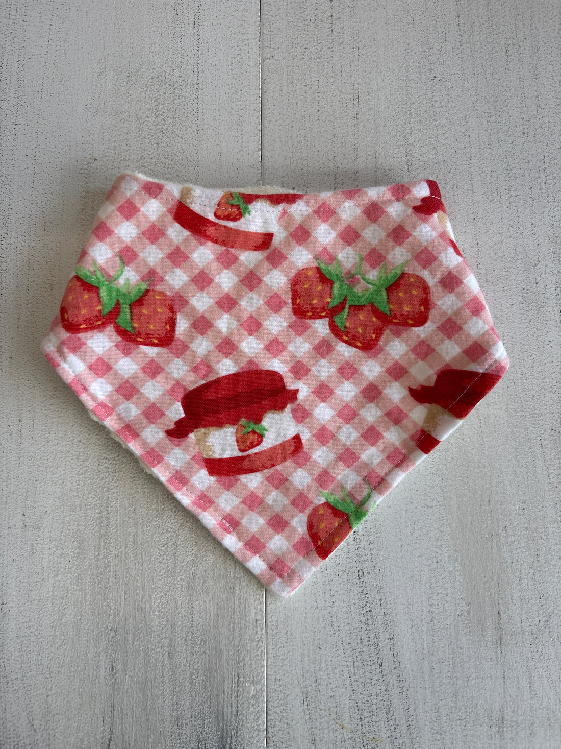 Strawberry Jam Baby Bib Bandana