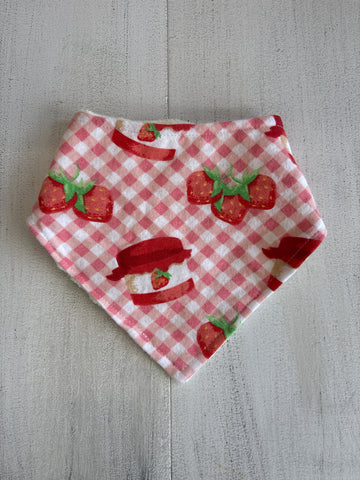 Strawberry Jam Baby Bib Bandana