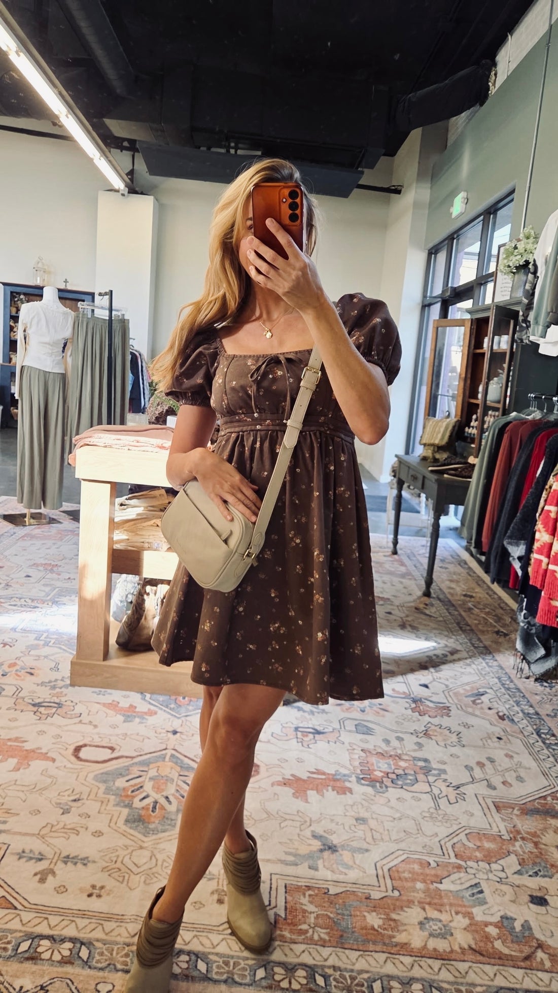 Cocoa Bloom Dress