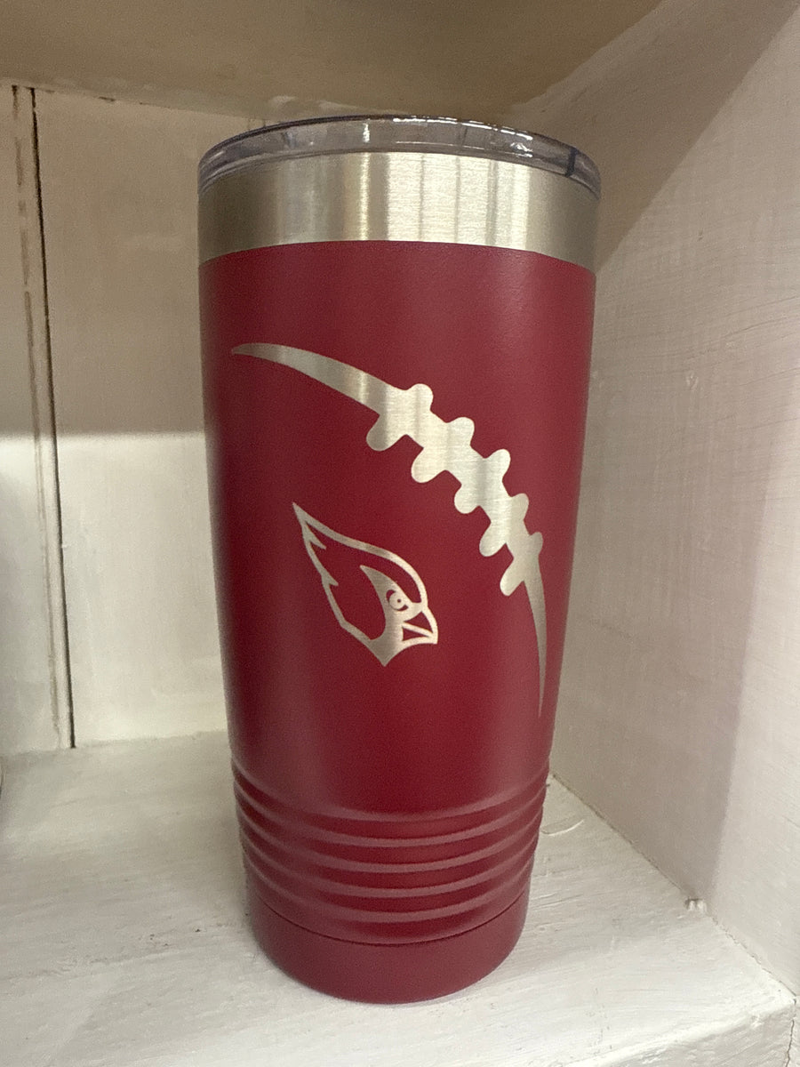 Cardinal Football Tumbler