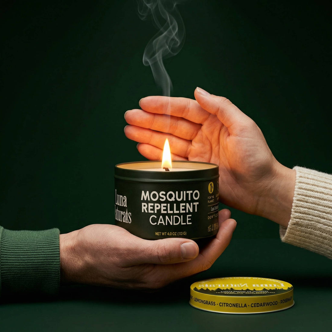 Mosquito Repellent Candle — Camping | Citronella